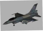 F16 Hellenic Static Plane For FSX